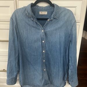Madewell Denim Button-Up Shirt